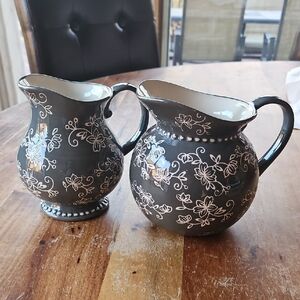 Temptations Floral Lace Pitchers